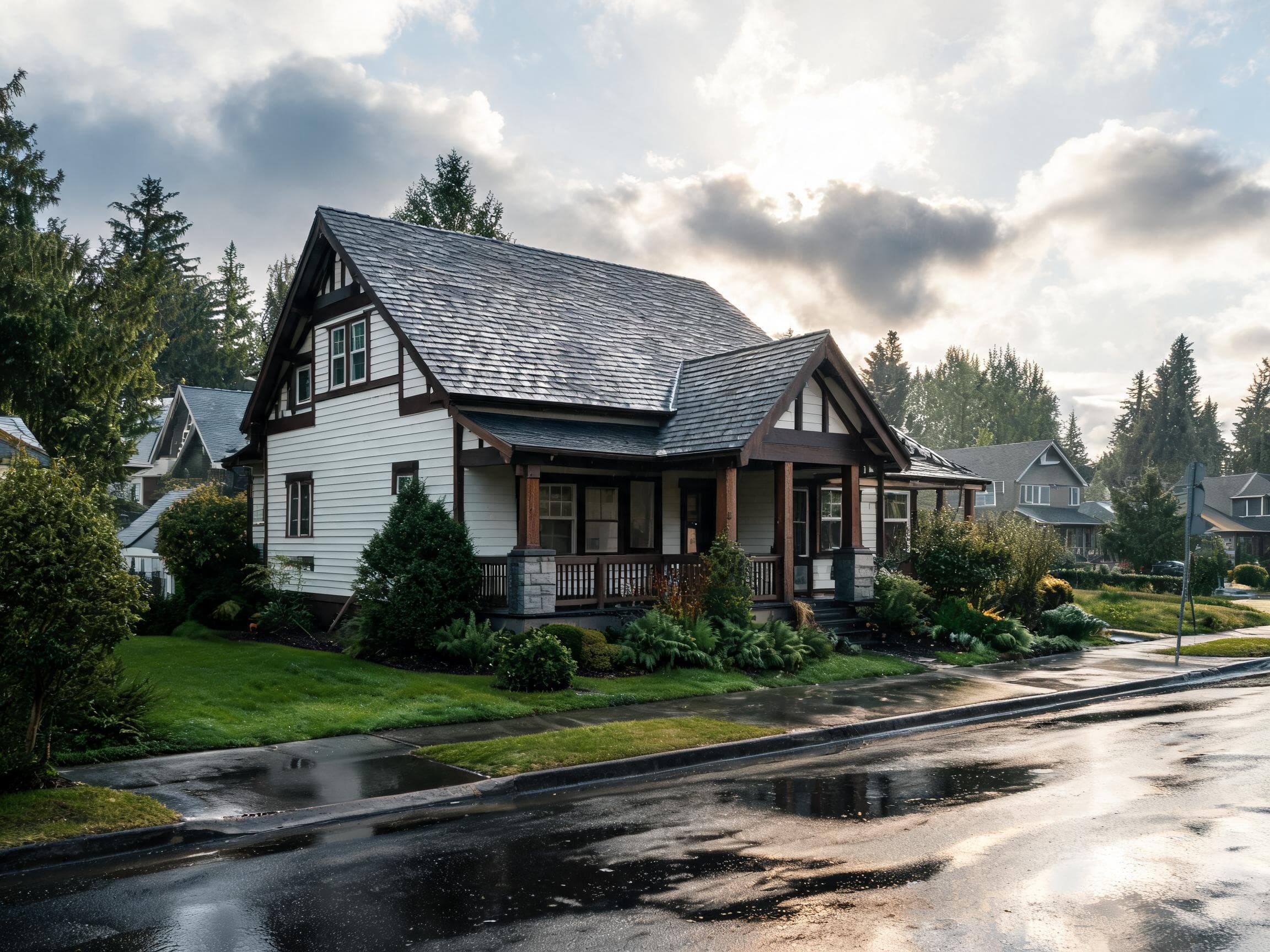 Storm damage restoration in Bellingham